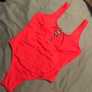 Victoria secret pink one piece. Size L
